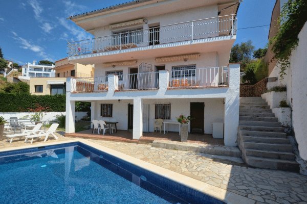 Vente magnifique villa piscine Calonge Platja d'Aro Espagne