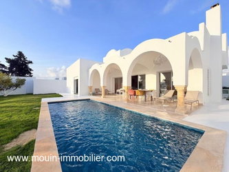 villa avec piscine neuve à vendre à hammamet