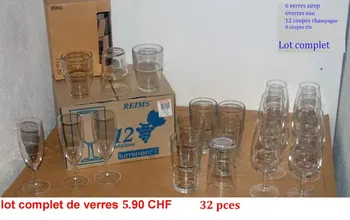 Annonce Service verres 32 pces CHF 5 90 Lausanne Suisse