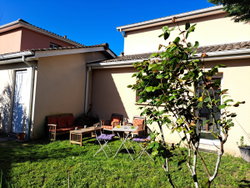 face arrière depuis le jardin