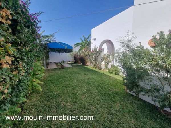 Villa S+3 de plein pieds à louer à Hammamet