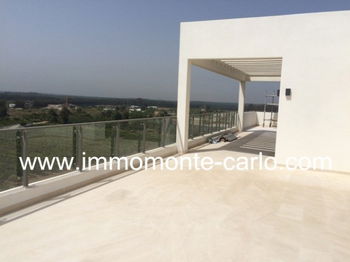 1 sublime rare penthouse luxueux location cœur Souissi Rabat Maroc