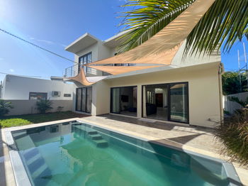 Villa et piscine