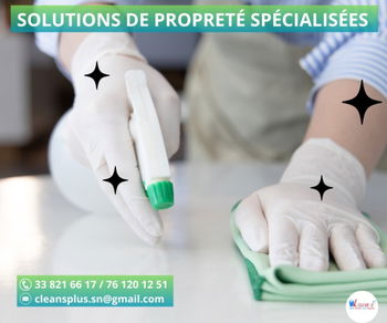 CLEANSPLUS SOLUTIONS PROPRETÉ SPÉCIALISÉES Dakar Sénégal