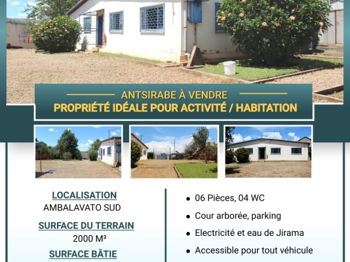 Vente 𝗥𝗲́𝗳 𝗩𝗩𝗕 𝟬𝟲𝟭 Antsirabe Madagascar