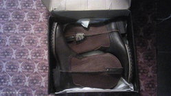 bottes cuir