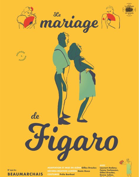 Spectacle Théâtre Mariage Figaro Montpellier Hérault