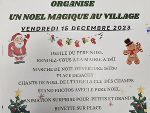 marché no&amp;euml l Mesnil-Aubry Val d&#039;Oise