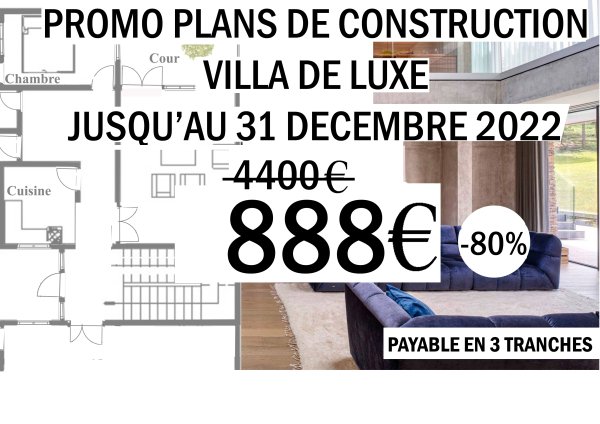 Vente Accès Plans construction villas luxe Dakar Sénégal