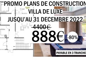 Vente accès plans construction villas luxe Dakar Sénégal
