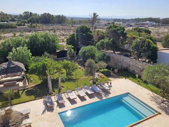 vue de la terrasse de l etage