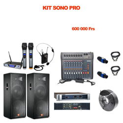 kit de sonorisation pro