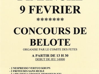 AFFICHE BELOTE