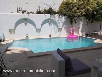 Vente VILLA TAHANI Yasmine Hammamet Tunisie