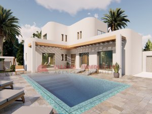 Vente maison titre bleu djerba zone urbaine houmt souk Tunisie