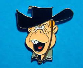 Pins &quot;Lucky Luke&quot; Editions Atlas Billy the Kid Esch Luxembourg