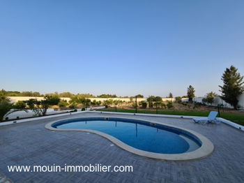 Annonce location VILLA ASIL Hammamet vers Birbouregba Tunisie