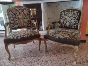 2 fauteuils lo L&#039;Escala Espagne