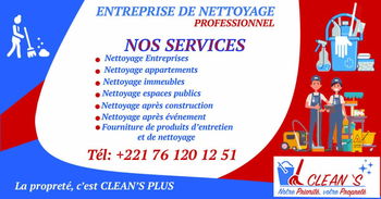 NOS SERVICES DISPONIBLES Dakar Sénégal