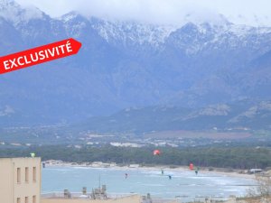 Vente exclusivité appartement 2 pièces vue mer montagnes Calvi Corse