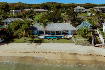 Villa en bord de plage