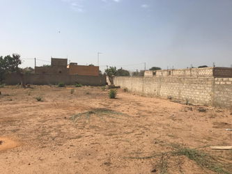 Vente Nguérigne Terrain 1200m2 clôturé M&#039;Bour Sénégal