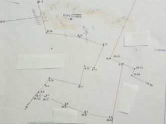 Croquis du terrain agricole 6,599 ha, a Ben guérir 
