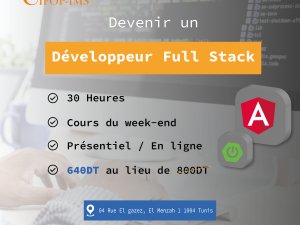 Formation Full Stack Spring Boot &amp; Angular Tunis Tunisie