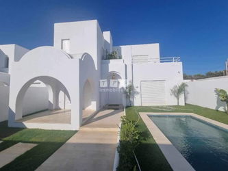 Vente villa fleur chocolat Hammamet Tunisie