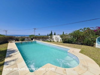 villa avec piscine à louer à Hammamet