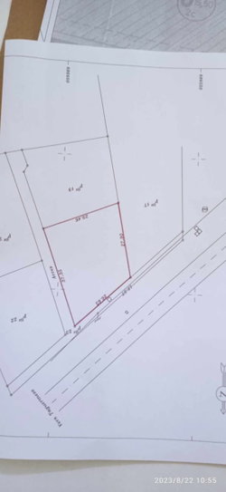Plan de terrain 