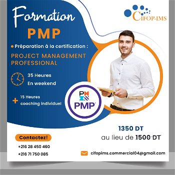 Formation PMP &amp; Préparation Certification Tunis Tunisie