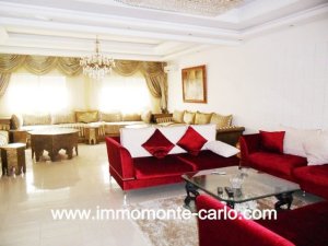 Location villa meublée à-Harhoura Plage Rabat Maroc
