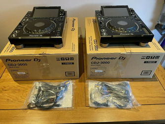 Pioneer CDJ-3000 Pioneer CDJ 2000NXS2 Pioneer DJM 900NXS2 Pioneer DJ DJM-