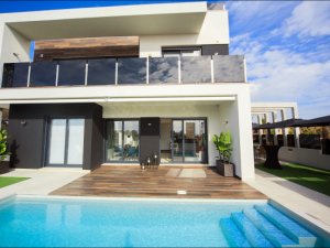 Vente Promo Lomas Cabo Roig villa luxe neuve 254 m2 3 ch 4sdb pisc pr
