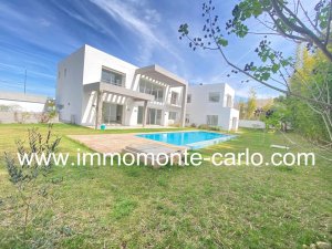 Annonce location villa d’architecte haut standing rabat Maroc