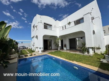 Annonce Vente VILLA DANA Hammamet vers Birbouregba Tunisie