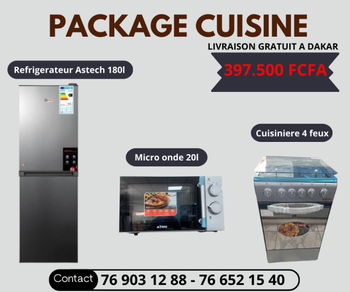 OFFRE SPECIAL PACKAGE CUISINE Dakar Sénégal