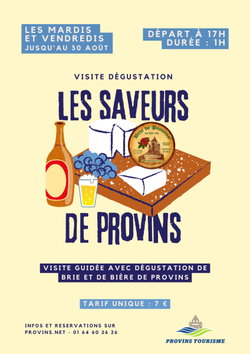 Affiche visite Saveurs de Provins