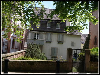 Vue côté rempart Freppel