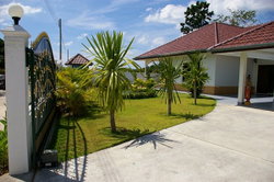 Entrée du carport