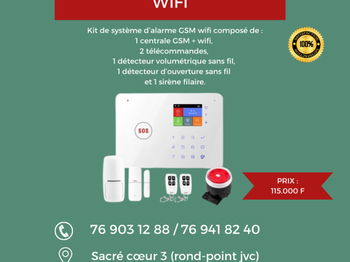 système d'alarme gsm/wifi