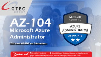Formation Microsoft Azure Administrator L&#039;Ariana Tunisie
