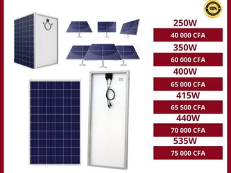 Panneaux solaires