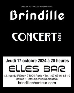 Brindille - Concert au Elles Bar