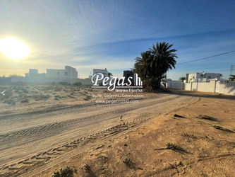 Vente 1 terrain route phare titre Djerba Tunisie