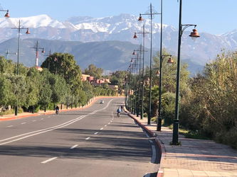Entrée sur la Ville de Tahanaoute