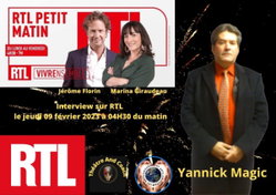 Interview à la radio RTL matin.