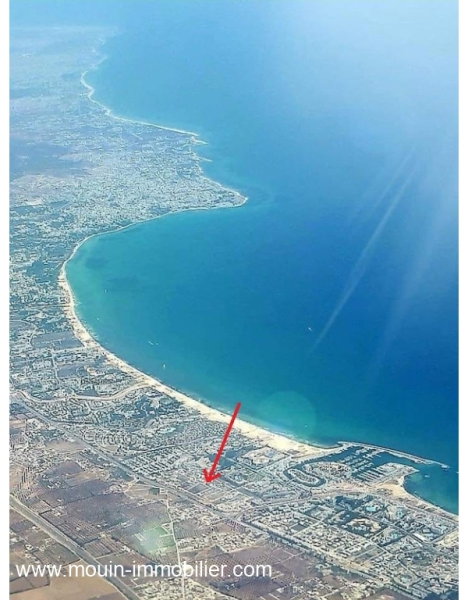 terrain avec titre bleu individuel à vendre à Yasmine Hammamet