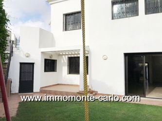 Belle villa location Hay Riad Rabat Maroc